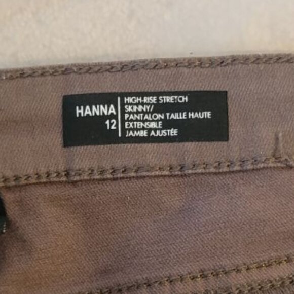 Brown size 12 Women's Pant Buffalo David Bitton, High Rise Skinny - Picture 4 of 4